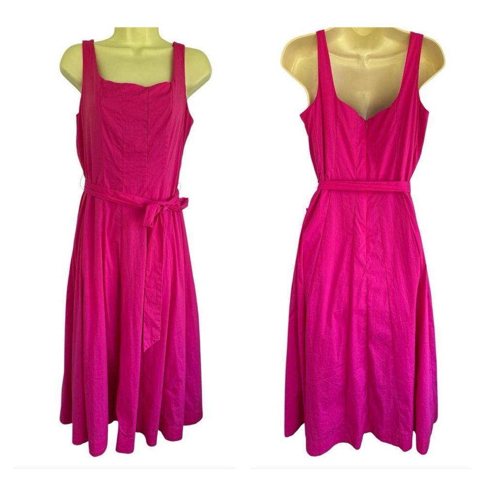 Anne Klein Elegant Pink Sleeveless Dress 6